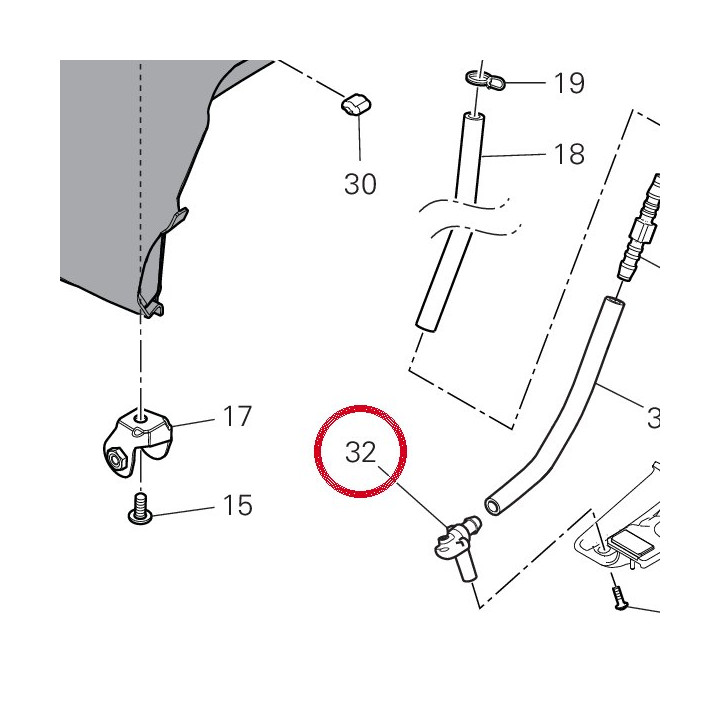 Raccord 81417581A — réf. 81417581A | Ducati Store