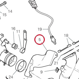 Pare-Chaleur démarreur — réf. 46110561B | Ducati Store
