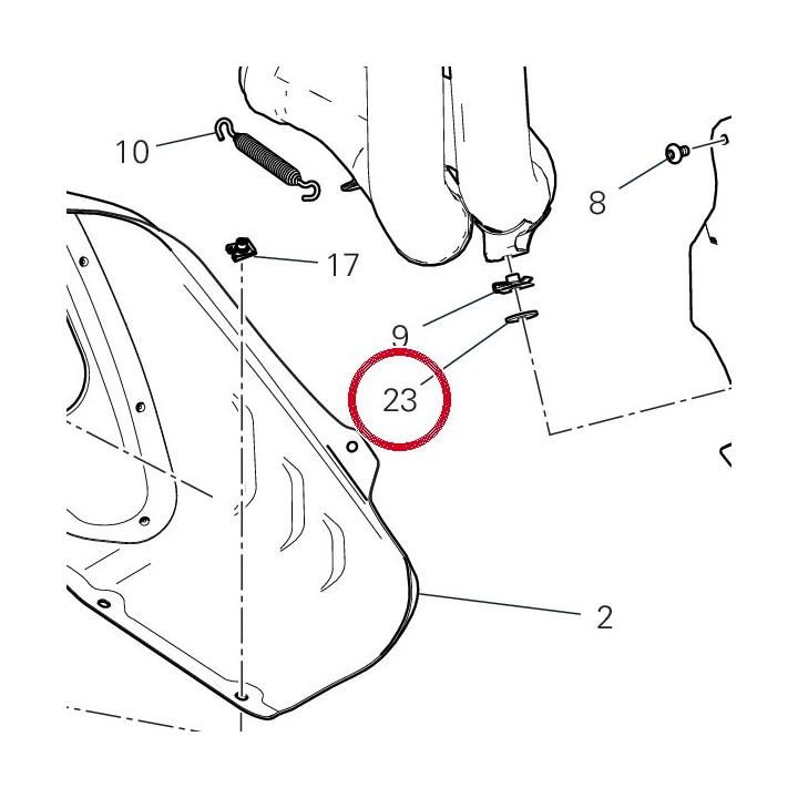 Rosette 85213111AB — réf. 85213111AB | Ducati Store