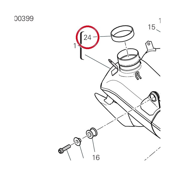Joint 79010511A — réf. 79010511A | Ducati Store