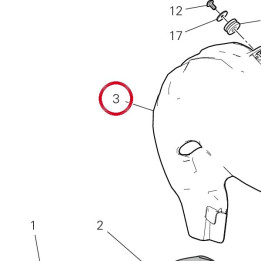 Pare-Chaleur arrière — réf. 46111102A | Ducati Store