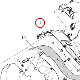 Pare-Chaleur gauche — réf. 4601F402A | Ducati Store