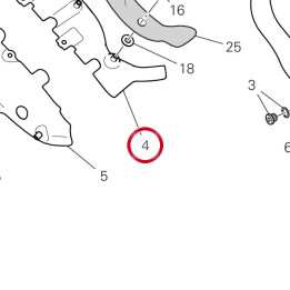 Pare-Chaleur arrière — réf. 46110572B | Ducati Store