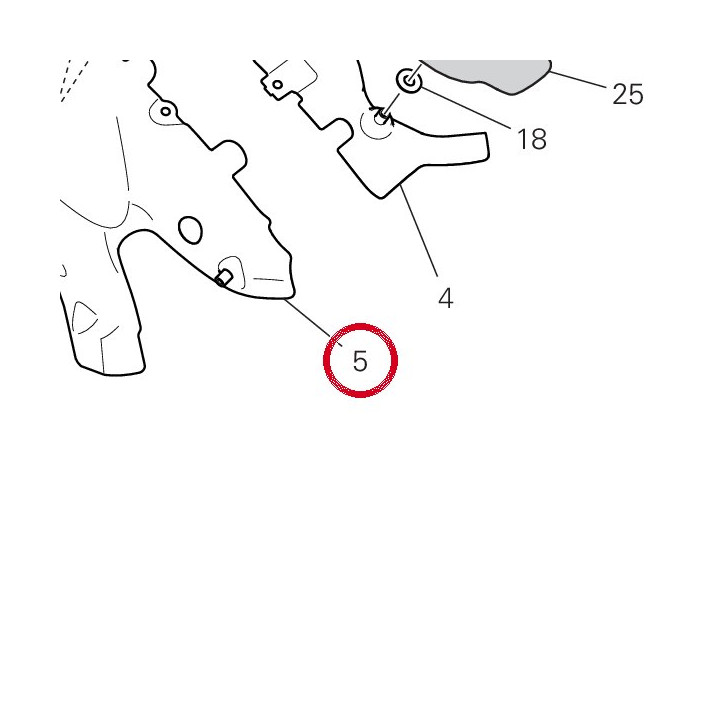 Pare-Chaleur arrière droit — réf. 46110581C | Ducati Store