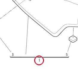 Driver seat finished V21C — réf. 595P7311AA | Ducati Store