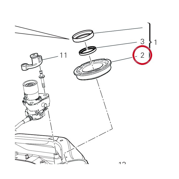 Douille supérieur — réf. 75610911AA | Ducati Store