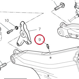 Vis special 7791B311AA — réf. 7791B311AA | Ducati Store