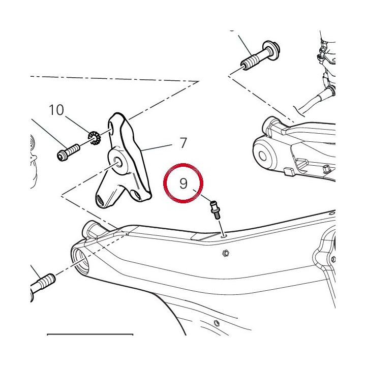 Vis special 7791B311AA — réf. 7791B311AA | Ducati Store