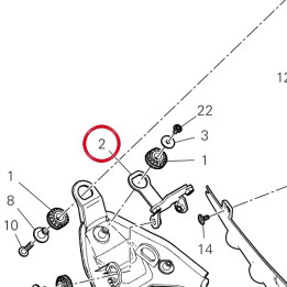 Equerre 8301I231BA — réf. 8301I231BA | Ducati Store