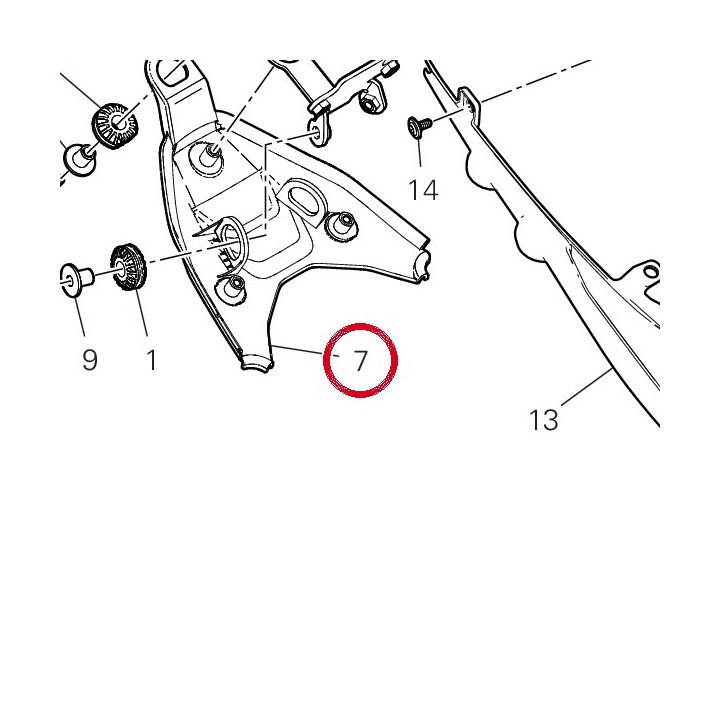 Protection inférieur — réf. 48216941A | Ducati Store