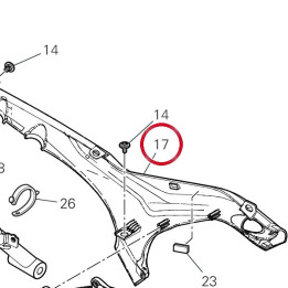 Calotte gauche 48216961A — réf. 48216961A | Ducati Store