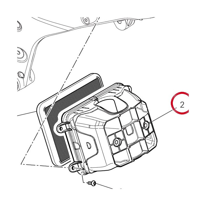 Canalisation aspiration — réf. 48412011AA | Ducati Store