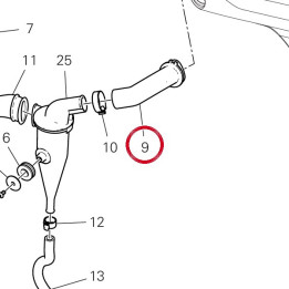 Tuyau Blow-By airbox — réf. 87611481A | Ducati Store