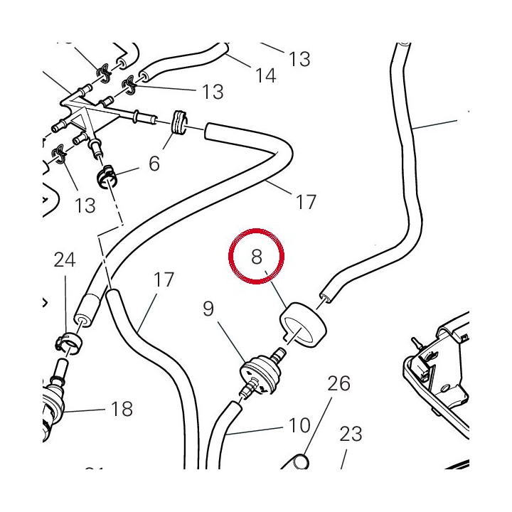 Safety valve sentec support — réf. 70011431A | Ducati Store