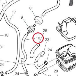 Tuyau 93512321A — réf. 935Z0531A | Ducati Store