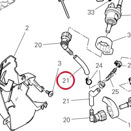 Tuyau 935Z0561A — réf. 935Z0561A | Ducati Store