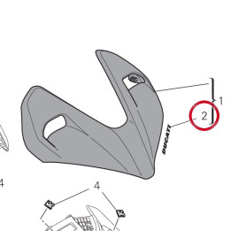 Decalcomanie Ducati — réf. 4381F641A | Ducati Store