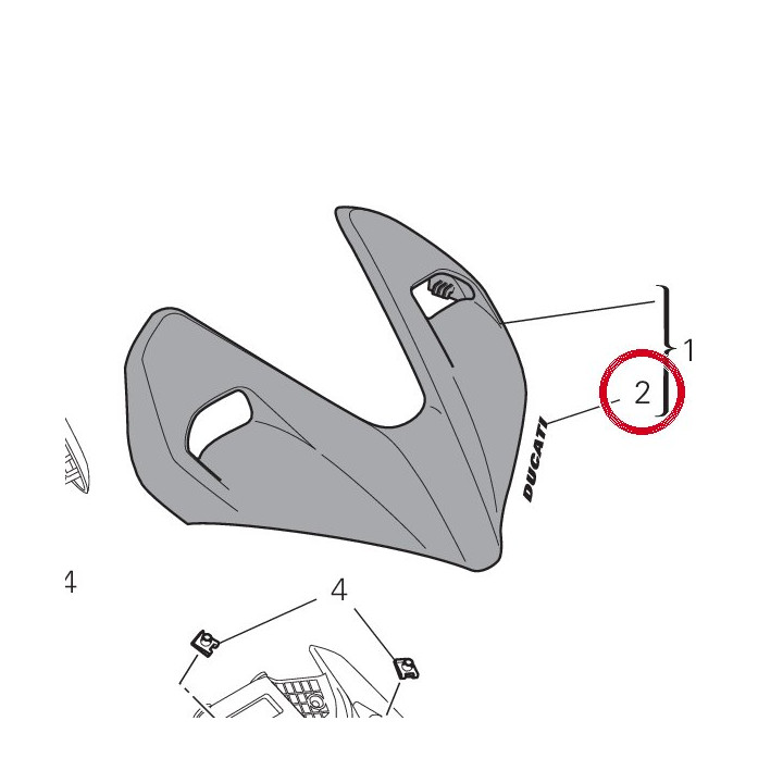 Decalcomanie Ducati — réf. 4381F641A | Ducati Store