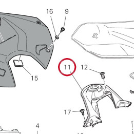 Couvercle contacteur — réf. 4601H321A | Ducati Store