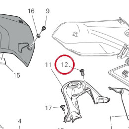Vis special 75012231AA — réf. 75012231AA | Ducati Store