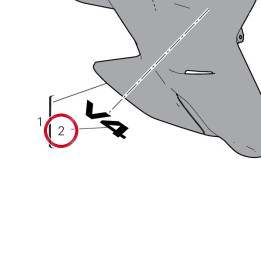 Decalcomanie 4381F651A — réf. 4381F651A | Ducati Store