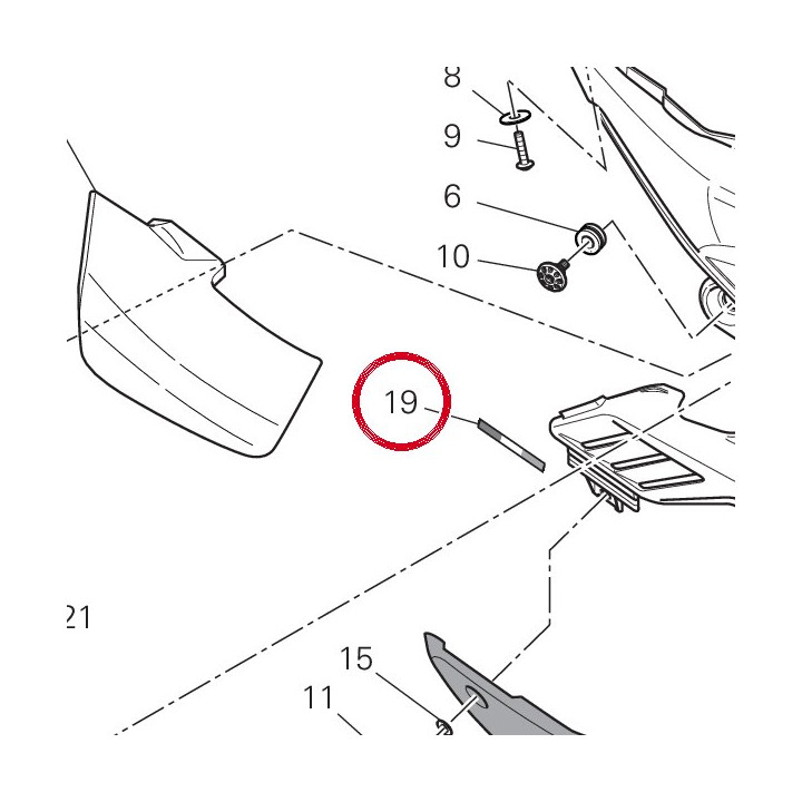 Embleme drapeau italien — réf. 43819461D | Ducati Store