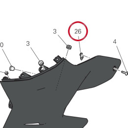 Plaquette 8271L041AA — réf. 8271L041AA | Ducati Store