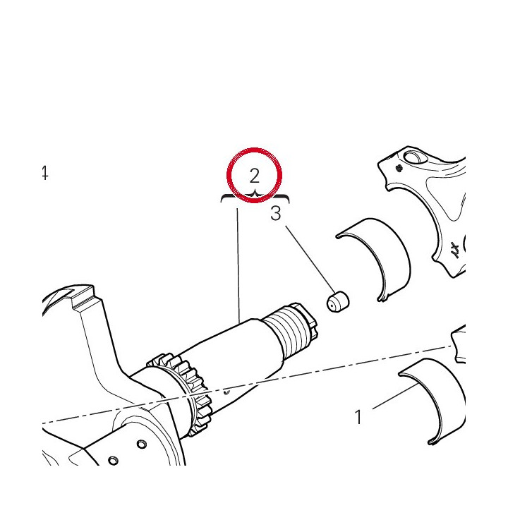 Vilebrequin (selection 3) — réf. 146R2691AC | Ducati Store