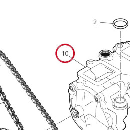 Pompe à huile complète — réf. 24920672A | Ducati Store