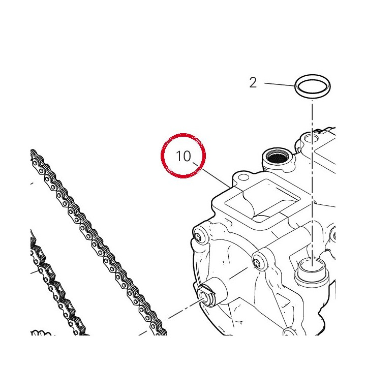 Pompe à huile complète — réf. 24920672A | Ducati Store