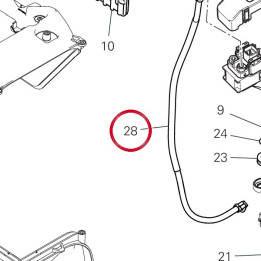Cable 51410841D — réf. 51410841D | Ducati Store
