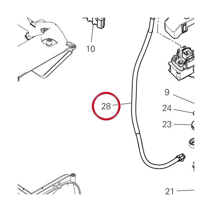 Cable 51410841D — réf. 51410841D | Ducati Store