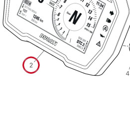 Tableau de bord 40612026A — réf. 40612026A | Ducati Store