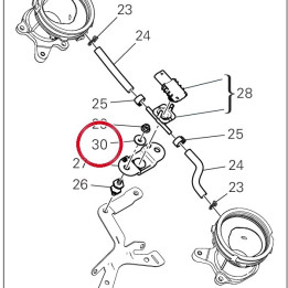 Entretoise 71611071B — réf. 71611071B | Ducati Store