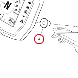Entretoise 71615941AA — réf. 71615941AA | Ducati Store