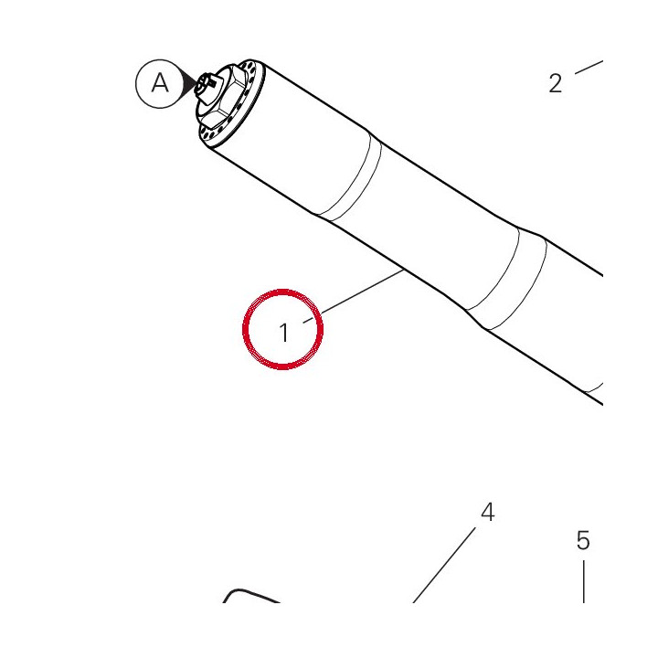 Fourche complète droit — réf. 34421201A | Ducati Store