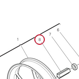 Entretoise interne 71413291A — réf. 71413291A | Ducati Store