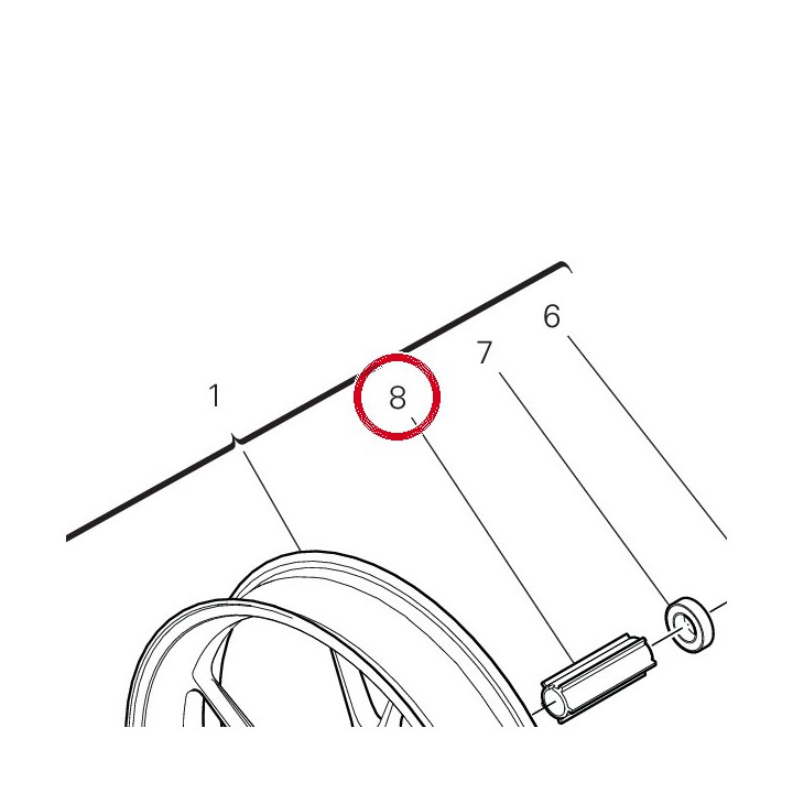 Entretoise interne 71413291A — réf. 71413291A | Ducati Store
