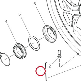 Jante roue ar. 50212341AB — réf. 50212341AB | Ducati Store
