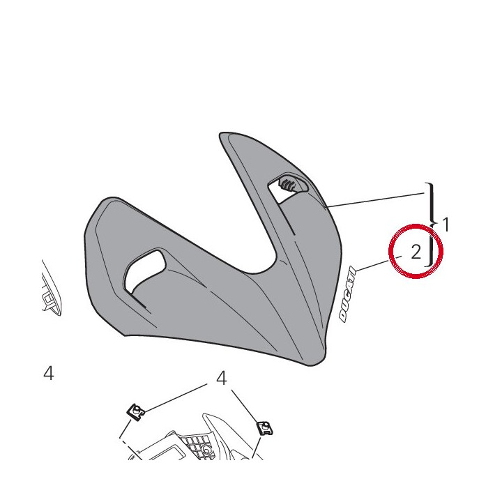 Decalcomanie Ducati — réf. 4381F641B | Ducati Store