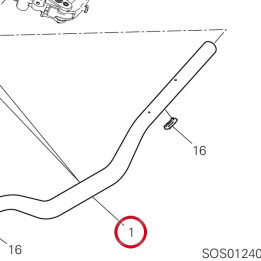 Guidon 36012691AA — réf. 36012691AA | Ducati Store