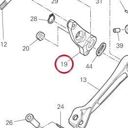Bielle levier commande — réf. 96211451AA | Ducati Store