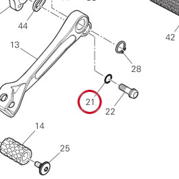 Rondelle dentelee 85540071A — réf. 85540071A | Ducati Store
