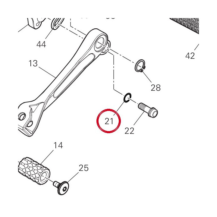 Rondelle dentelee 85540071A — réf. 85540071A | Ducati Store