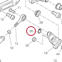 Anneau arret 88451021A — réf. 88451021A | Ducati Store