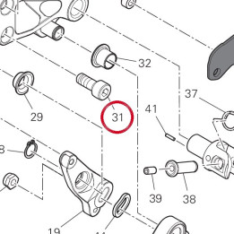 Vis special M8 97611191A — réf. 97611191A | Ducati Store