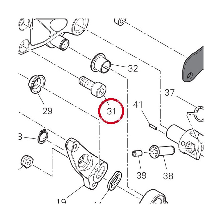 Vis special M8 97611191A — réf. 97611191A | Ducati Store
