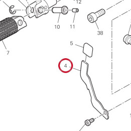 Plaquette 97612111AA — réf. 97612111AA | Ducati Store