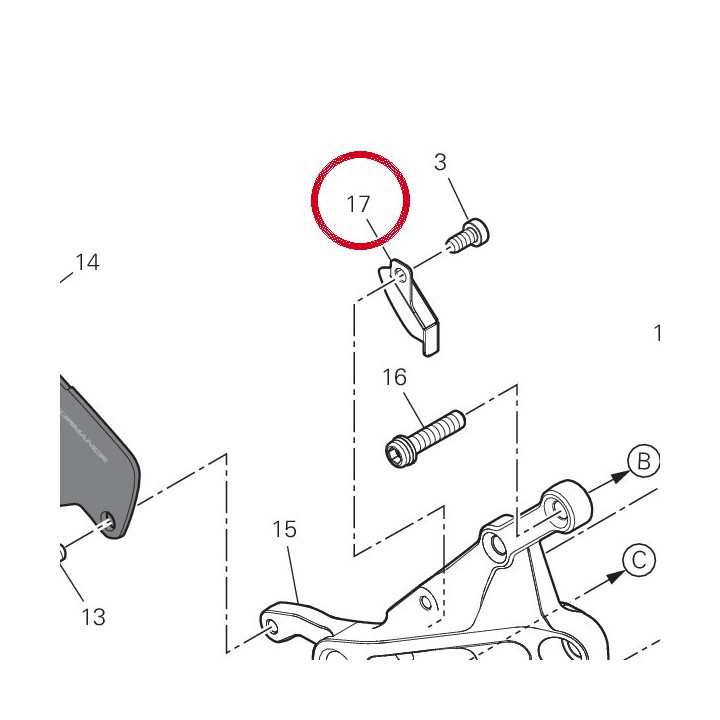 Cache 97612121AA — réf. 97612121AA | Ducati Store