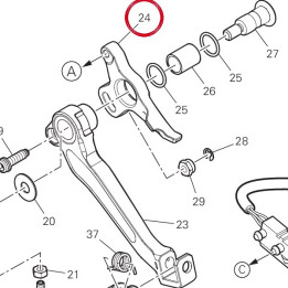 Bielletta rinvio pédale — réf. 96211431AA | Ducati Store